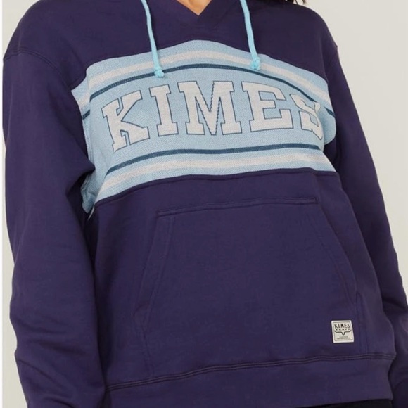 Kimes Ranch Navy and Marine Blue Brand New Hoodie-Women’s Large - Picture 3 of 13